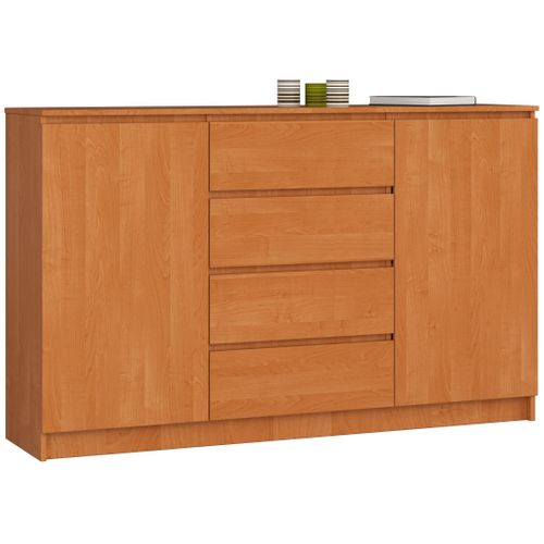 Akord Buffet 2 Portes 4 Tiroirs Aulne 160x40x99