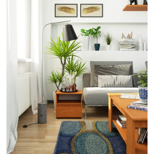 Akord Chevet De Rangement Finition Aulne Style Classique 40x35x40