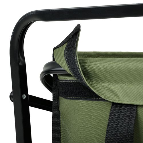 Chariot Pliant De Plage Avec Roues En Plastique Et Capacité De Charge Maximale De 120 Kg En Vert