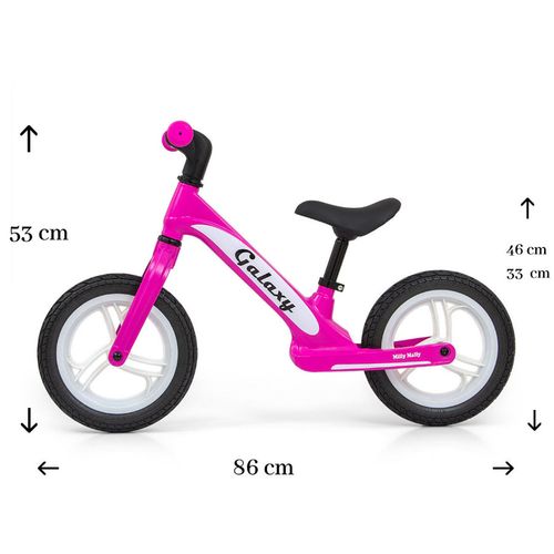 Vélo De Marche Galaxy Rose
