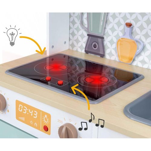 Cuisine En Bois Bjorn Menthe - L'art De Cuisiner Pour Enfants