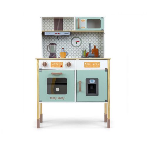 Cuisine En Bois Bjorn Menthe - L'art De Cuisiner Pour Enfants