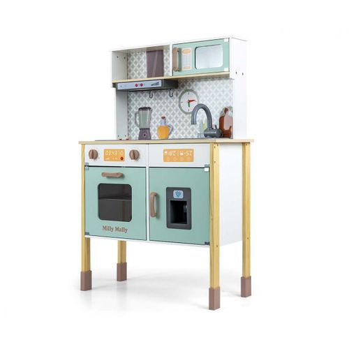 Cuisine En Bois Bjorn Menthe - L'art De Cuisiner Pour Enfants