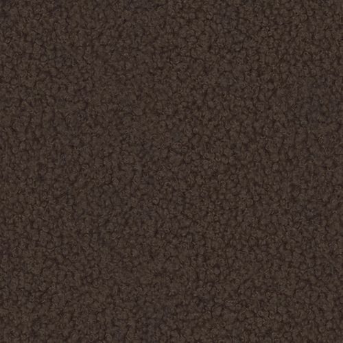 Canapé D'angle Nuvira Marron En Bouclé Avec Fonction De Couchage