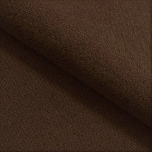 Canapé D'angle Nuvira Marron En Tissu Texturé Avec Fonction De Couchage