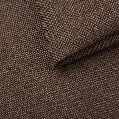 Canapé D'angle Nida Marron En Tissu Texturé Avec Fonction De Couchage