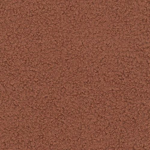 Canapé D'angle Turin Terracotta En Bouclé Avec Fonction De Couchage