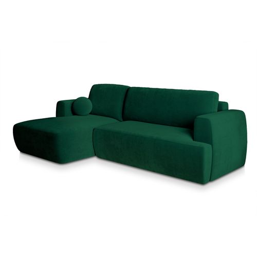 Canapé D'angle Senti Vert Sapin En Peluche Avec Fonction De Couchage
