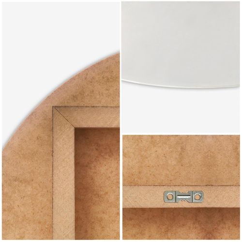 Tableau Bois Matin Sur La Savane 80 X 80 Cm Orange