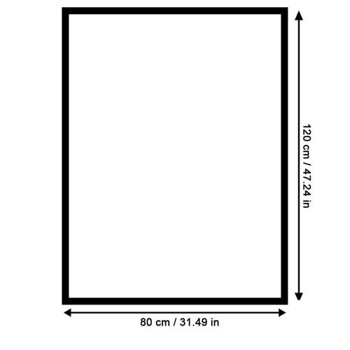 Tableau Pissenlit 80 X 120 Cm Blanc