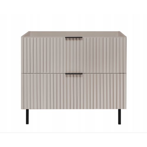 Meuble Sous Vasque Sur Pieds Flow Cachemire 80 Cm