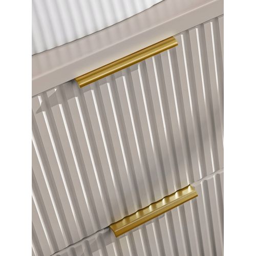 Meuble Suspendu Sous Vasque Avec Panier à Linge Adel Cachemire 120 Cm