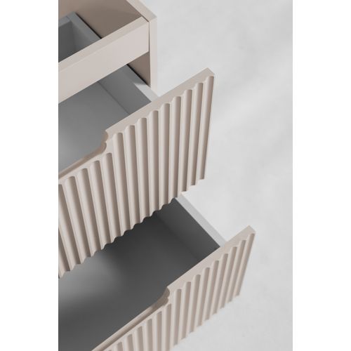 Meuble De Salle De Bain Suspendu Sous Vasque Vena Cachemire 80 Cm