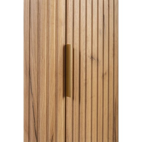 Meuble Demi Colonne Suspendu De Salle De Bain Glamour Chêne Craft D'or  35 X 79 Cm