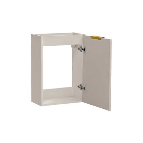 Ensemble Meuble Lave-mains Suspendu Adel Cachemire Avec Le Lavabo Fika 40 Cm