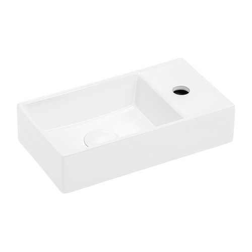 Ensemble Meuble Lave-mains Suspendu Adel Cachemire Avec Le Lavabo Fika 40 Cm