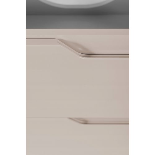 Meuble De Salle De Bain Suspendu Sous Vasque Modern Cachemire 80 Cm