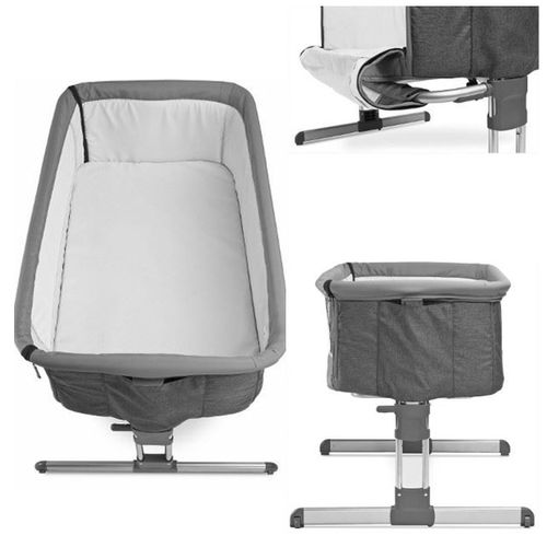 Sleep2gether Lit Cododo Inclinable Berceau Bébé Jusqu'à 9 Kg Gris