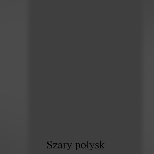 Meubles Salle De Bain Suspendus Lavabo Miroir Colonnes Blanc Mat / Gris Brillant