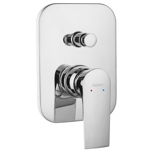 Robinet Mitigeur De Douche Encastré 2 Sorties Algeo Square