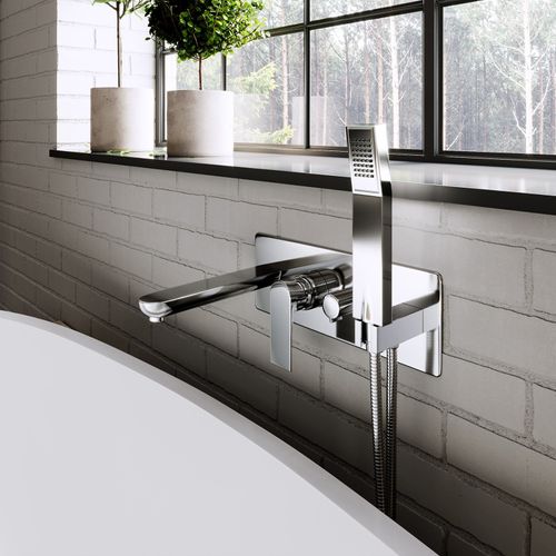 Robinet Mitigeur Encastrable Bain + Douchette Algeo Square