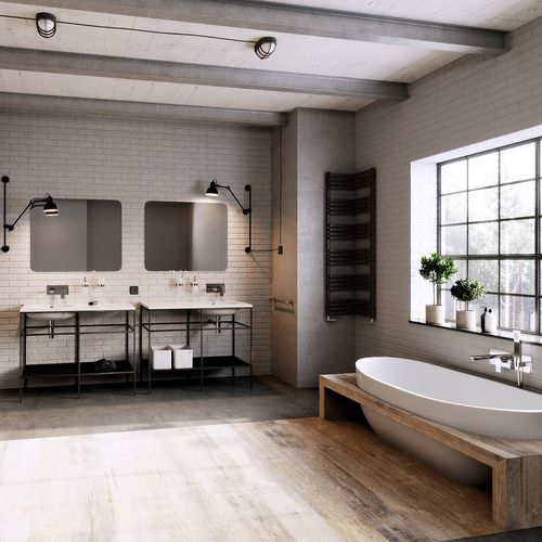 Robinet Mitigeur Encastrable Bec 18 Cm Algeo Square