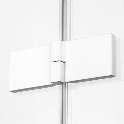 Cabine De Douche  Gauche 110x100 Pivotante Santorini White,couleur: Blanc, Accès De Face