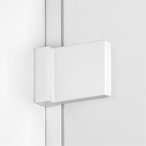 Paroi De Douche à L'italienne Blanche Avec Cadre 60 Cm Santorini White