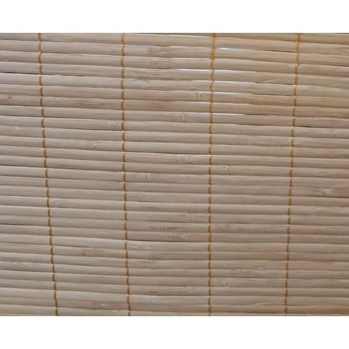 Paravent En Bois Noir Et Bambou De 4 Pans Hauteur 175 x Longueur 176 cm