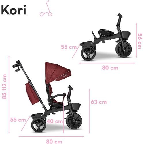 Tricyc Kori Rouge Burgundy