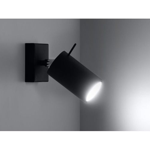 Applique Design Randy - Acier - Noir