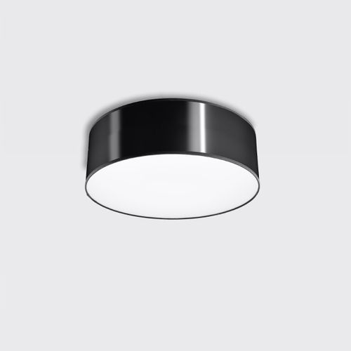 Plafonnier Pvc Noir E27 1 Arena