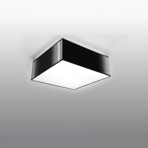 Plafonnier Pvc Noir E27 1 Horus