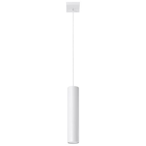 Suspension Acier Blanc Gu10 1 Lagos