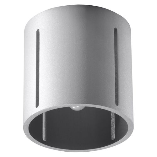 Plafonnier Aluminium Gris G9 1 Inez
