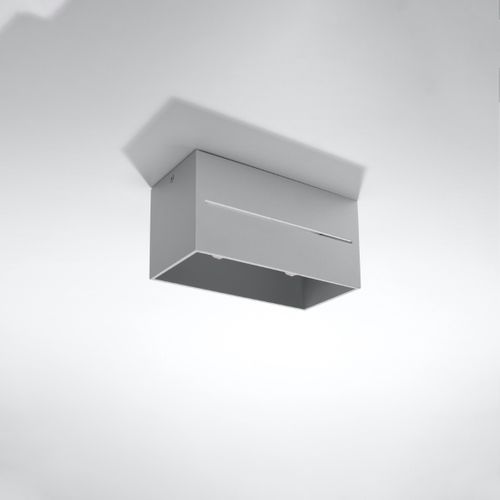 Plafonnier Aluminium Gris G9 2 Lobo