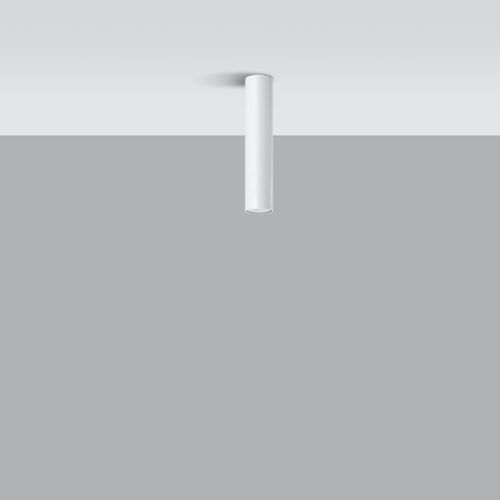 Plafonnier Acier Blanc Gu10 1 Lagos 30