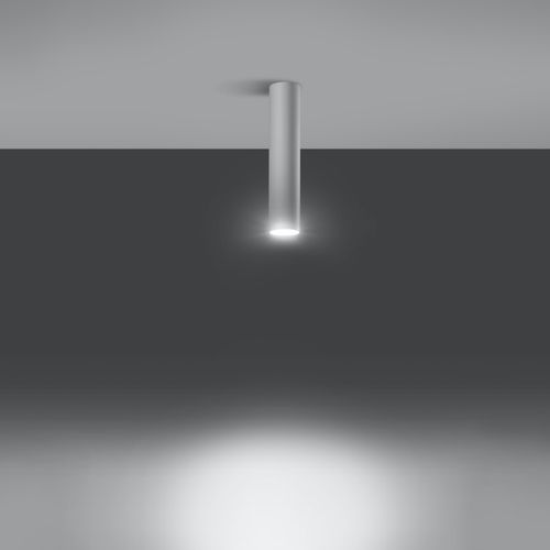 Plafonnier Acier Blanc Gu10 1 Lagos 30