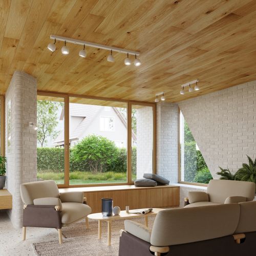 Plafonnier Acier Blanc Gu10 3 Oculare