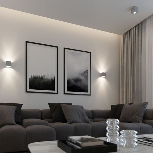 Applique Béton Gris G9 1 Quad