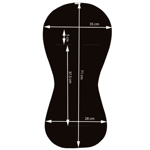 Paddi Réducteur De Siège-auto Anti-transpirant    Noir