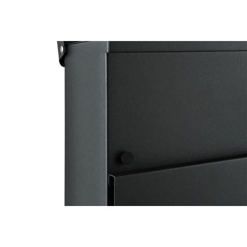 Boîte Aux Lettres, Fente, Avec Porte-journaux Noir