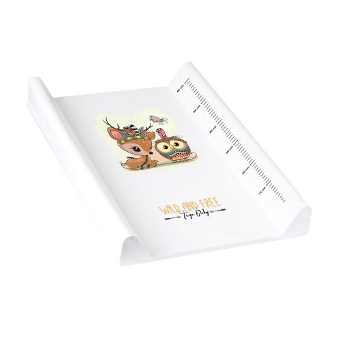 Matelas Plan à Langer Luxe Pour Bébé 48 X 70 Cm Blanc Biche