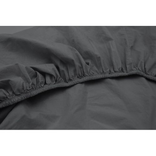 Les Classiques - Drap-housse En Coton - Gris Foncé