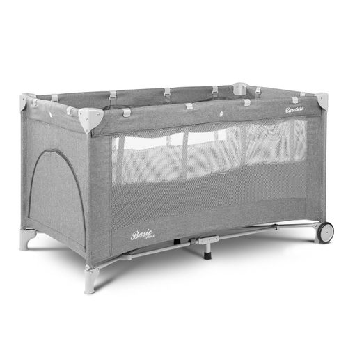 B Plus Lit Parapluie De Voyage Bébé Gris