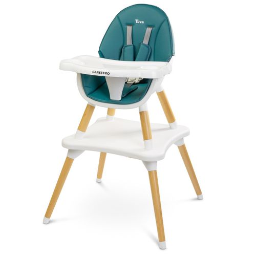 Tuva Chaise Haute Évolutive En Table Et Chaise Vert