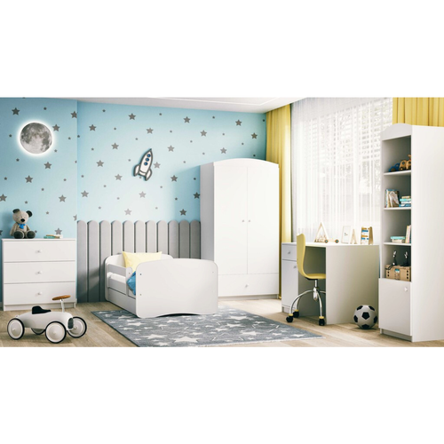 Armoire 2 Portes 1 Tiroir Babydream - Blanc