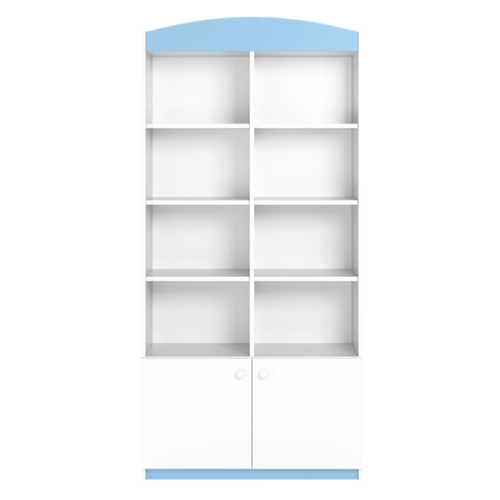 Bibliothèque Enfant Double - Azur
