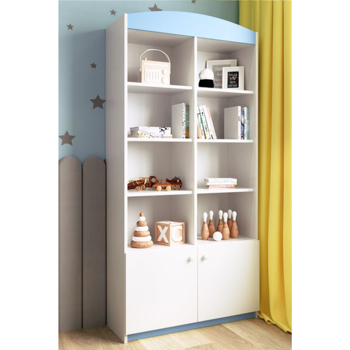 Bibliothèque Enfant Double - Azur