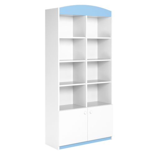 Bibliothèque Enfant Double - Azur